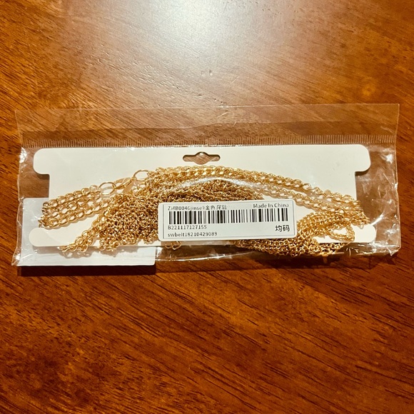 Gold Layered Chain Design Hip Belt | Brand New - Picture 9 of 12